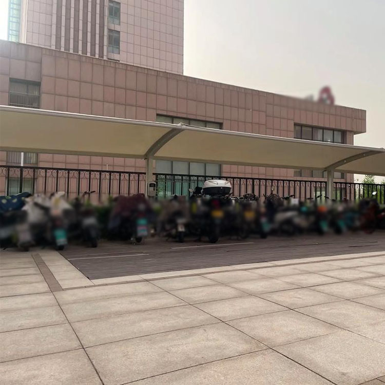 乐亭县膜结构电动车棚