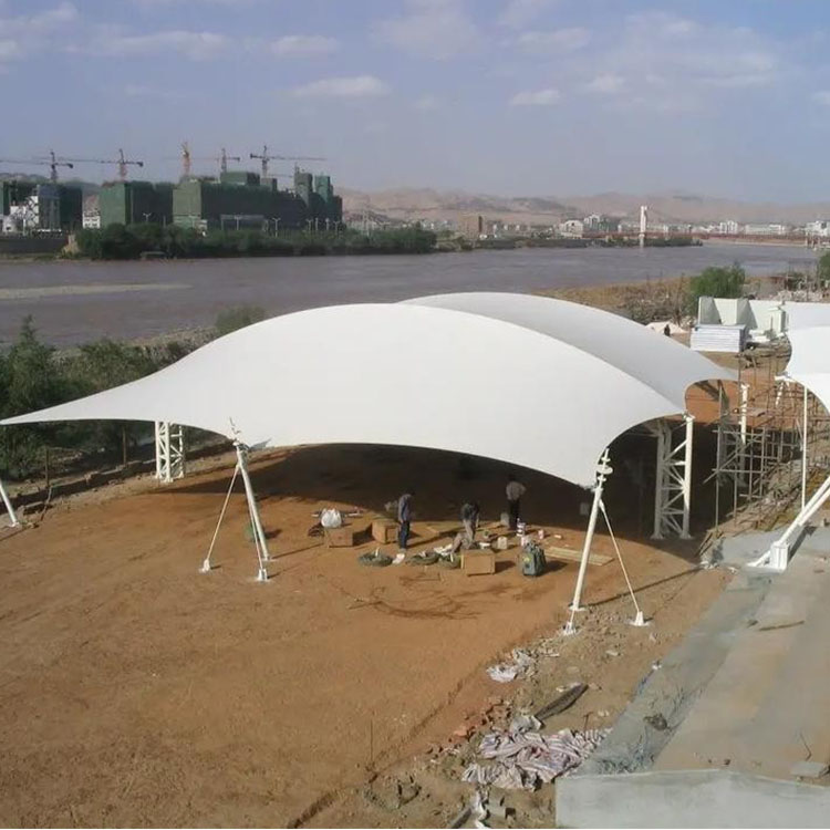 乐亭县膜结构汽车棚